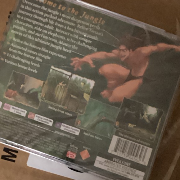 SEALED Disney's Tarzan Sony PlayStation 1 PS1 Factory Sealed; New - Picture 7 of 7